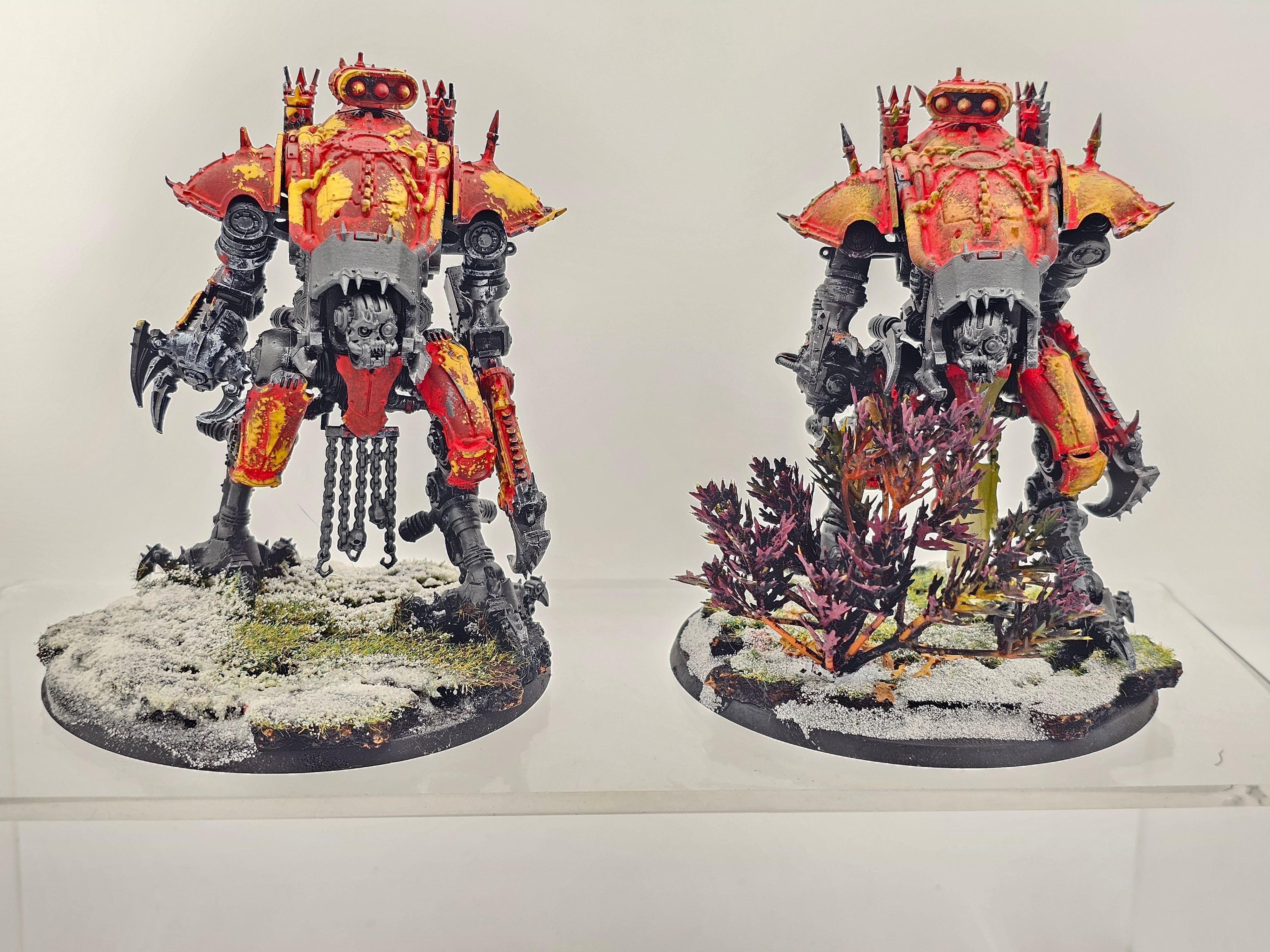 40K: Chaos Knights - War Dog Karnivores (USED)