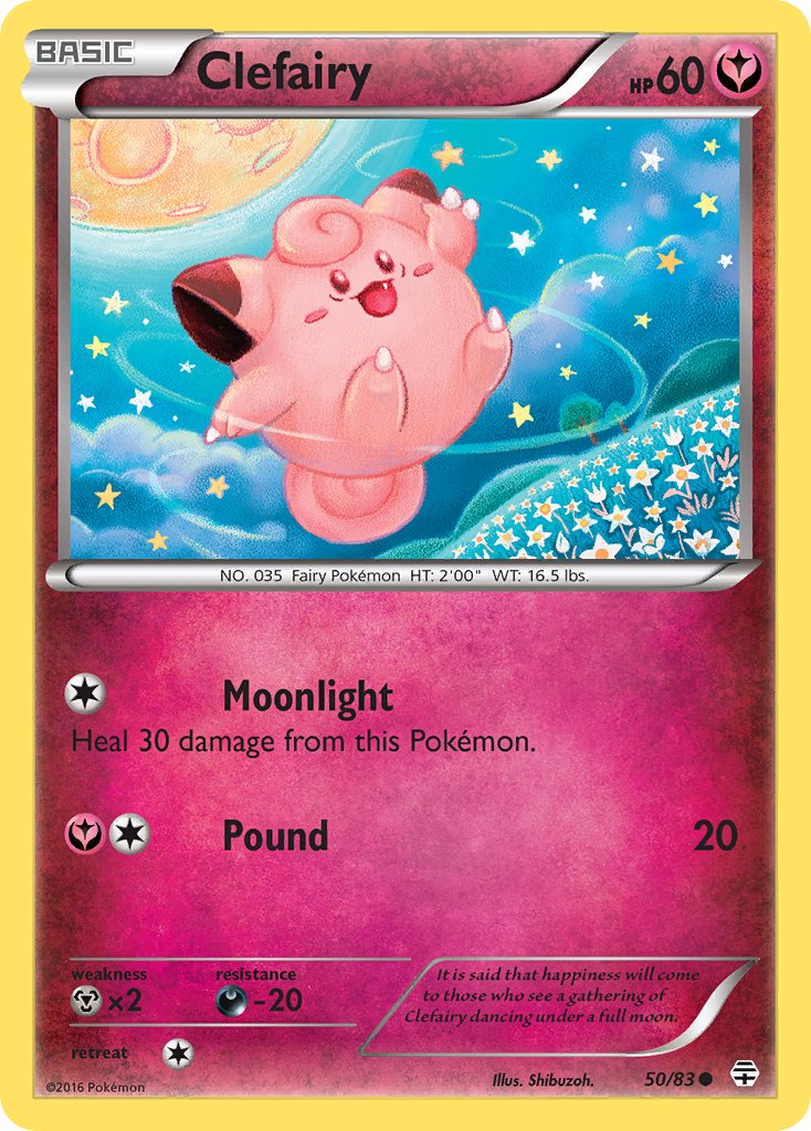 Clefairy - 050/083 (GEN) Common - Near Mint