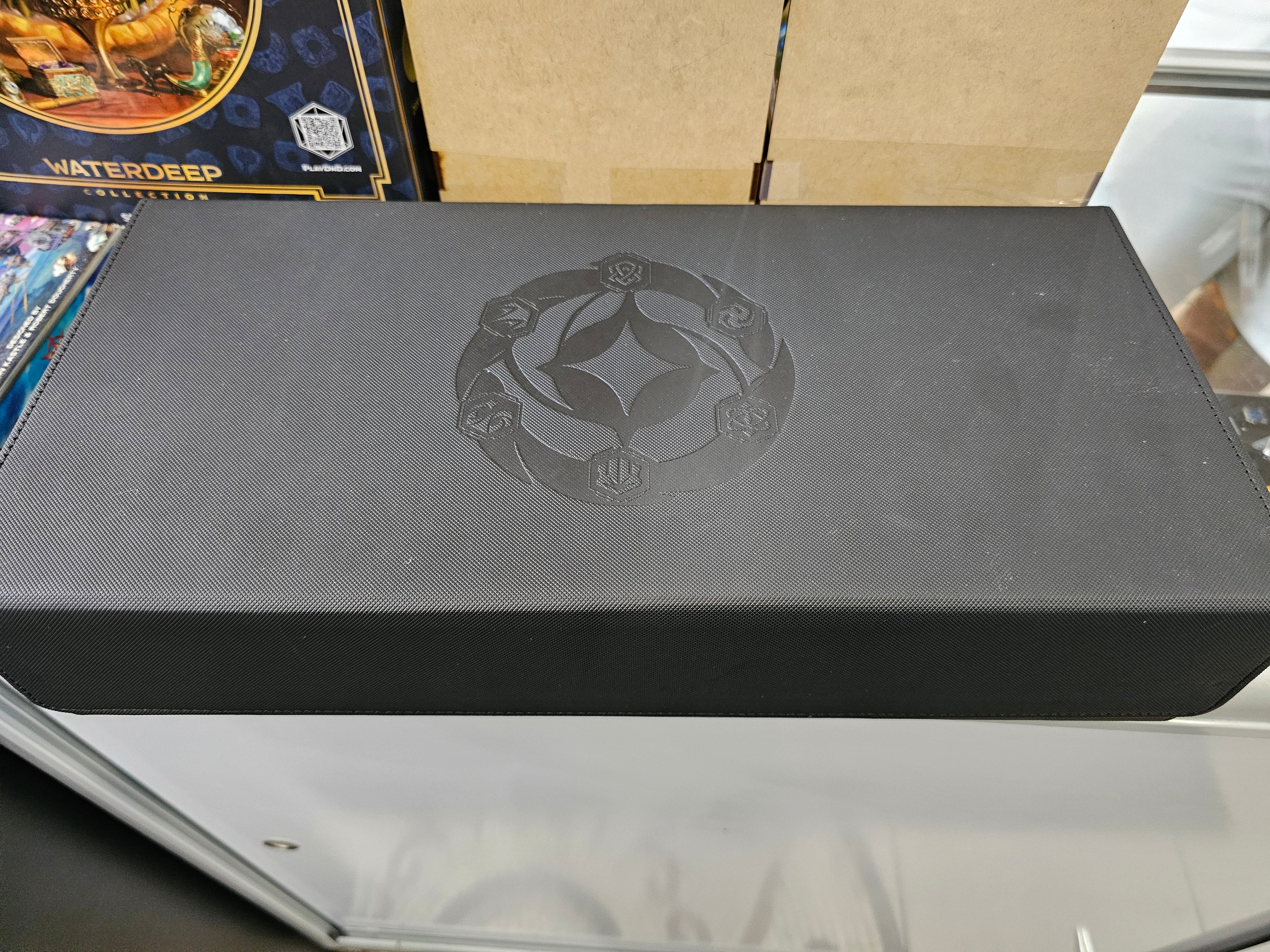 Large Deck Box with 5 Inner Deck Boxes -Black (USED)