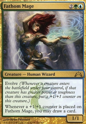 Fathom Mage (GTC-R-FOIL) Light Play