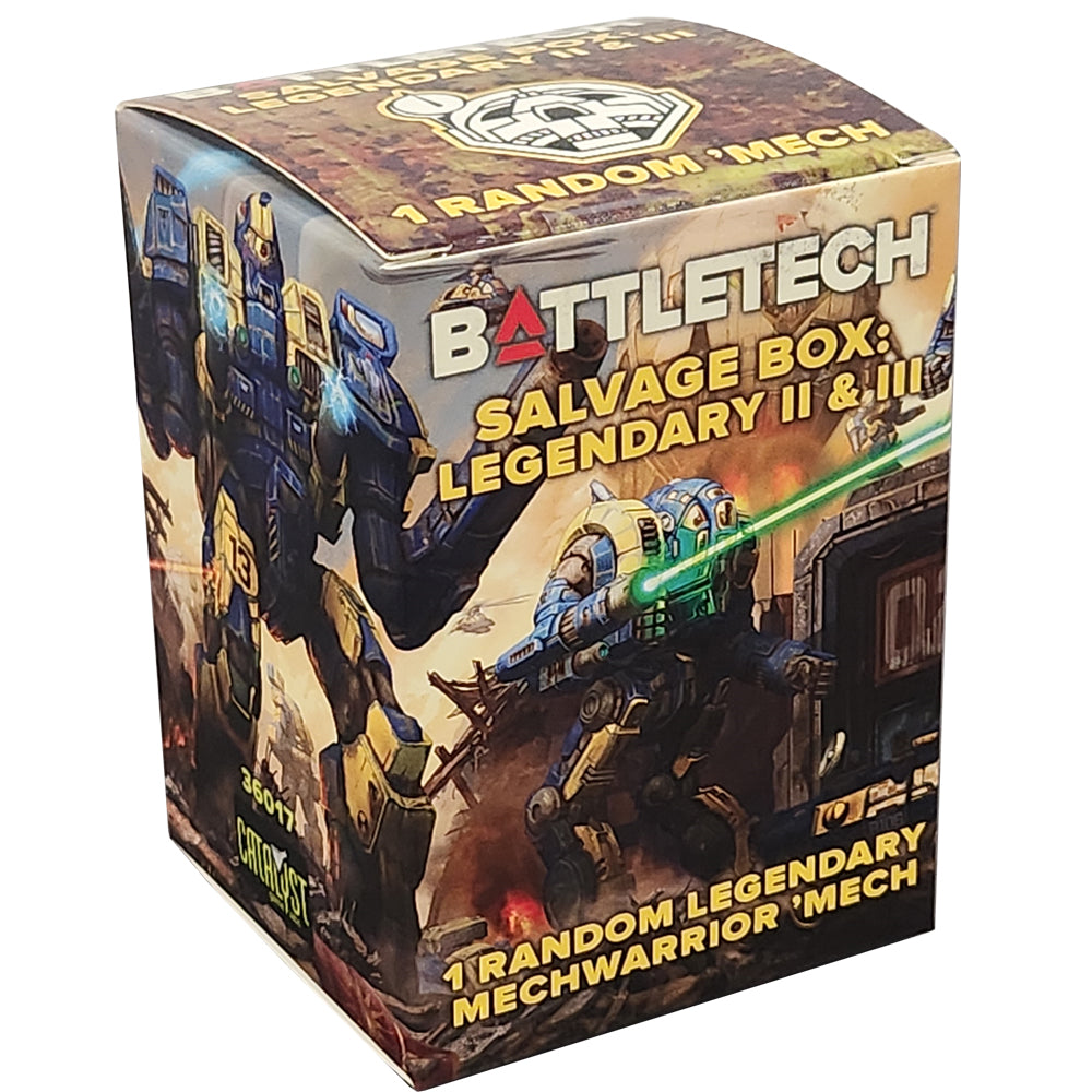 BattleTech: Salvage Box - Legendary II & III 1 Random Legendary Mechwarrior Mech