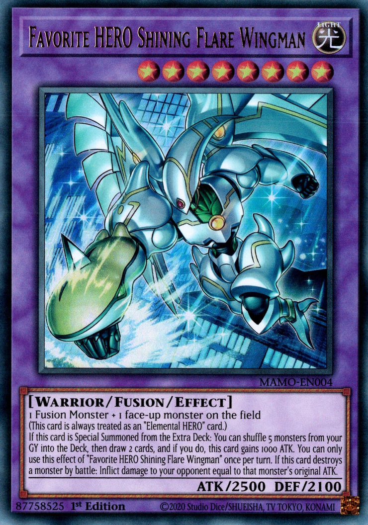 Favorite HERO Shining Flare Wingman (MAMO-EN004)