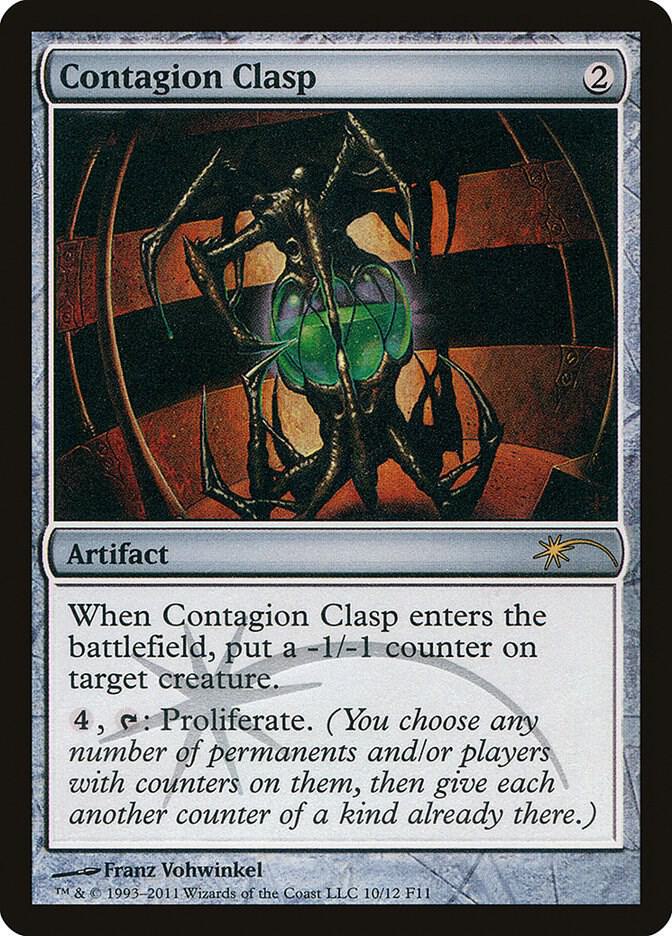 Contagion Clasp (FNM-P) Light Play