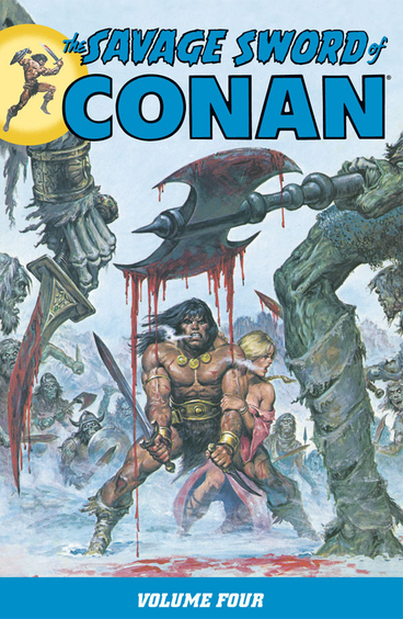SAVAGE SWORD OF CONAN TP VOL4 (USED)