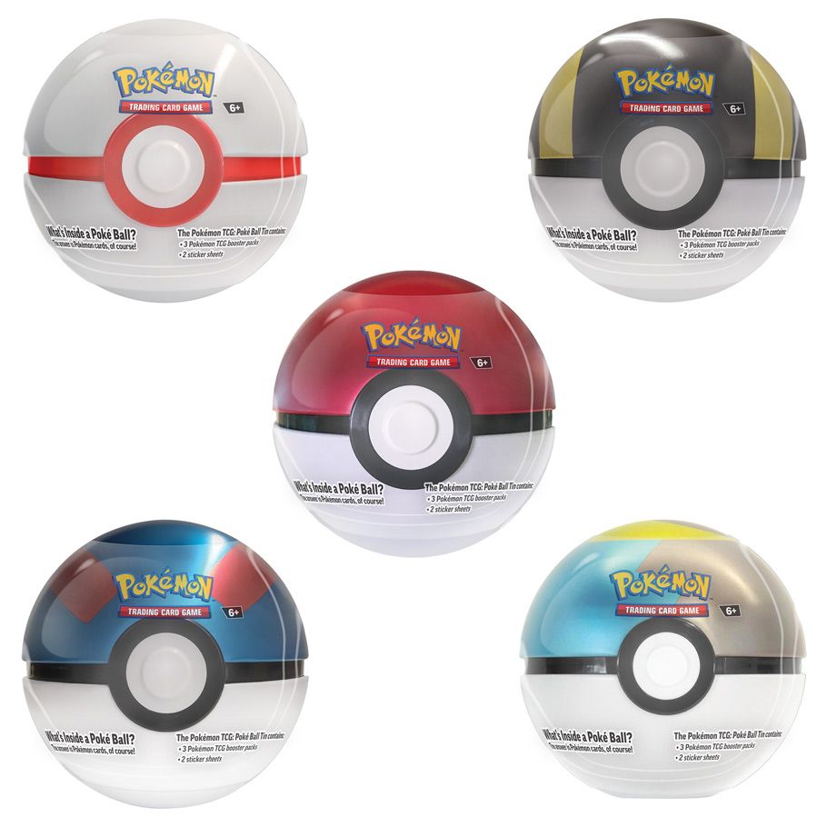 Pokemon TCG: Poke Ball Tin (Random Choice)