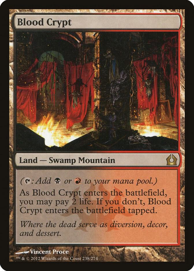 Blood Crypt (RTR-R) Heavy Play
