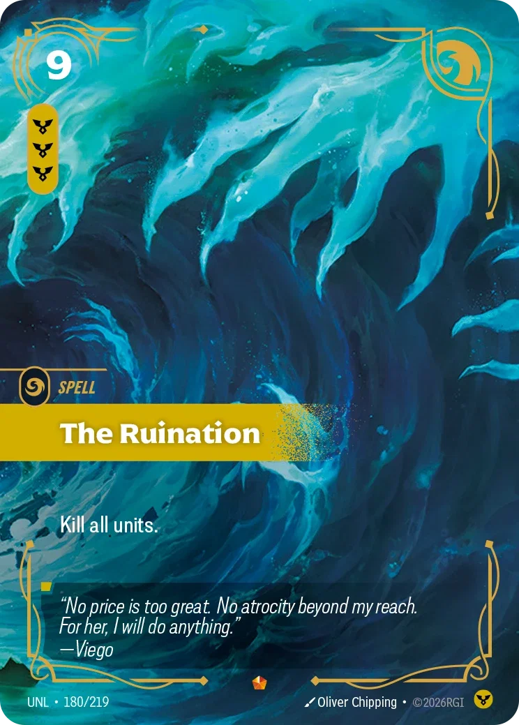 The Ruination - 180/219 (UNL) Epic