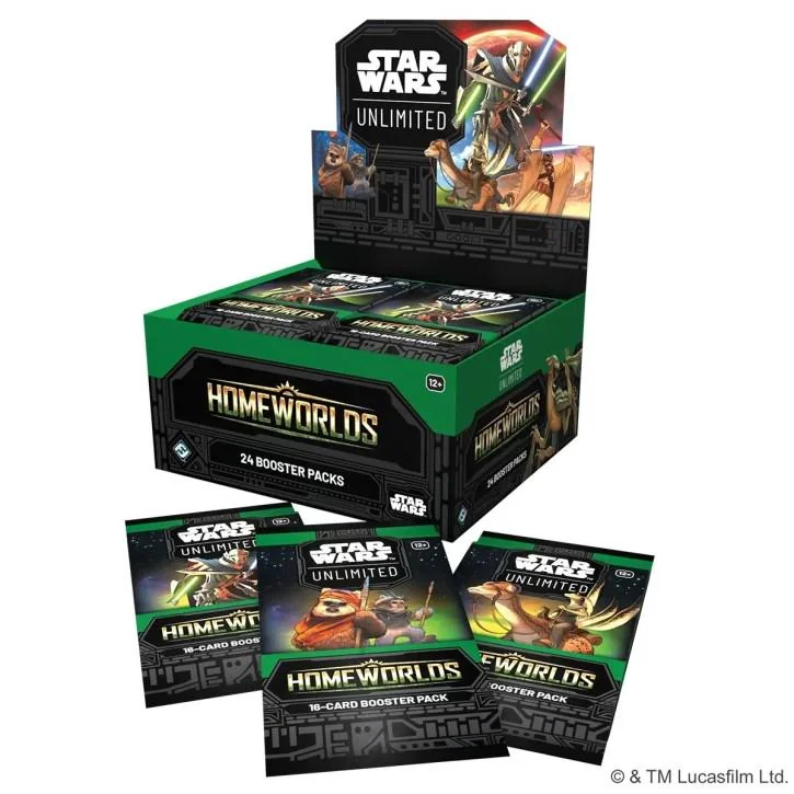 Star Wars TCG: Unlimited - Homeworlds Booster Box