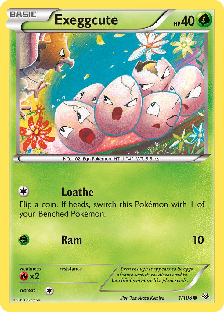 Exeggcute - 001/108 (ROS) Common - Near Mint