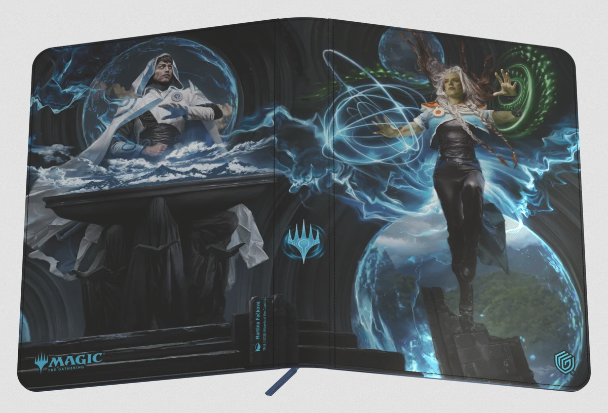 Ultimate Guard: Zipfolio 360 9 - Pocket Binder XenoSkin - MTG: Reality Fracture - Jace, Reality Sculptor / Tam, the Possibility