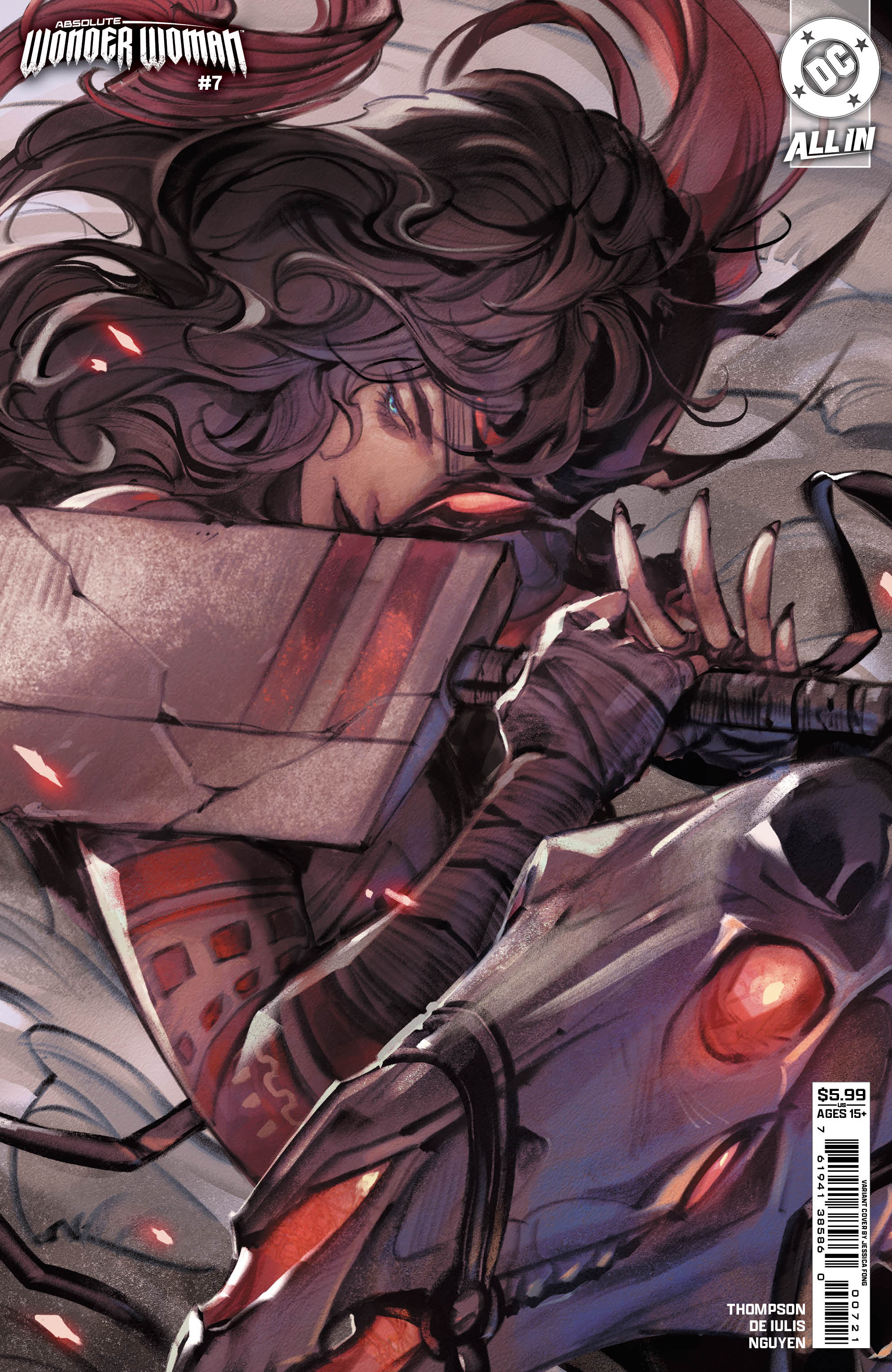 ABSOLUTE WONDER WOMAN #7 CVR B JESSICA FONG CARD STOCK VAR