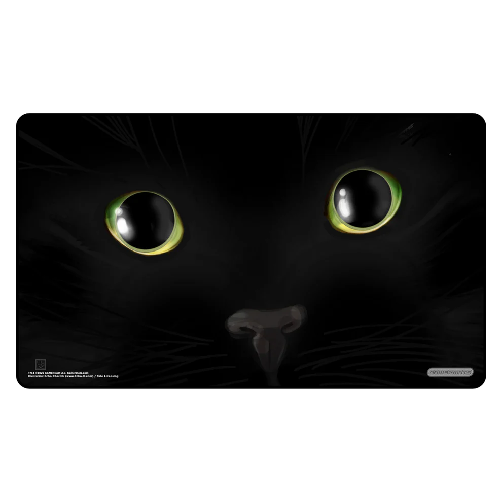 GamerMats: Playmat - Black Void Cat