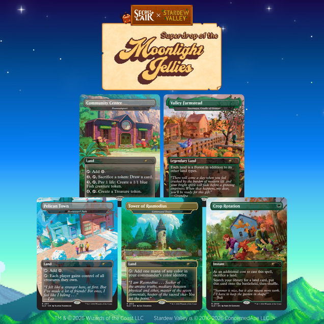 MTG: Secret Lair x Stardew Valley: Life In Pelican Town