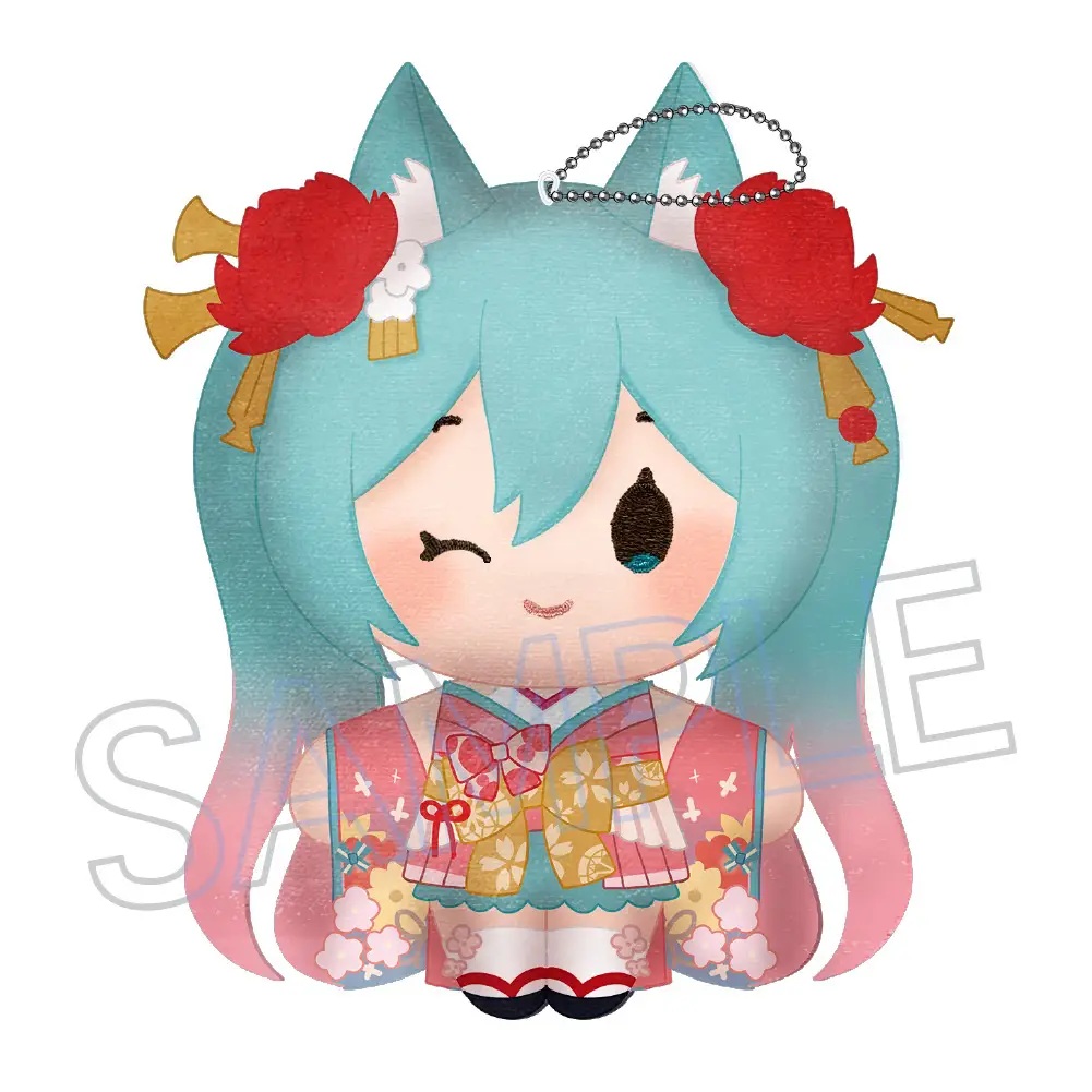 Hatsune Miku: Hyakki Yakou -Beautiful Banquet- Plush Mascot A Nekomata