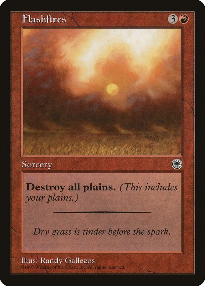 Flashfires (POR-U) Moderately Played