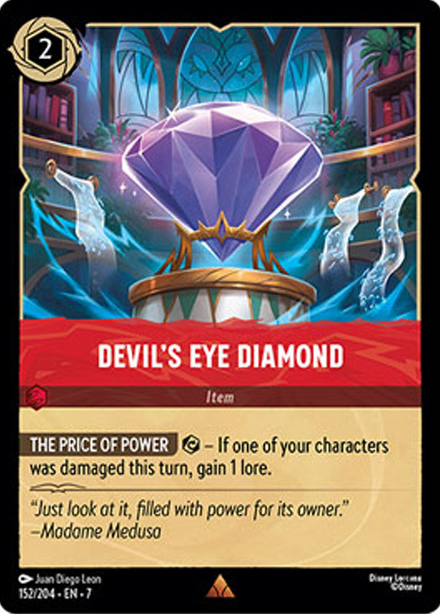 Devil's Eye Diamond (Archazia's Island - 152/204) Rare