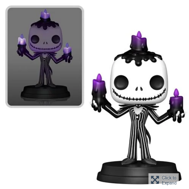 POP Figure Super: Disney The Nightmare Before Christmas #1501- Jack Skellington Halloween Light-Up