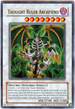 Thought Ruler Archfield (TDGS-EN044) Ultra Rare - Near Mint Unlimited