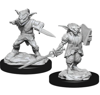 D&D: Nolzur's Marvelous Miniatures - Male Goblin Rogue and Female Bard (90309)