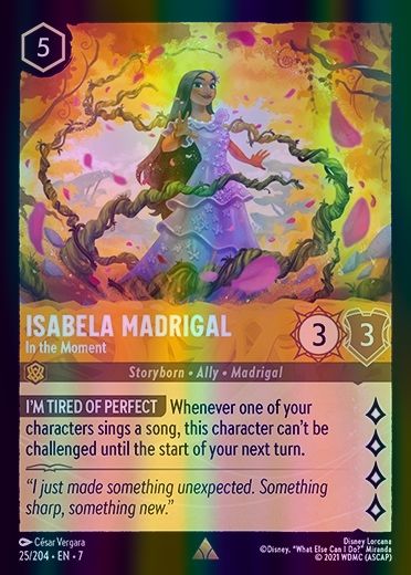 Isabela Madrigal - In the Moment (Archazia's Island - 025/204) Rare