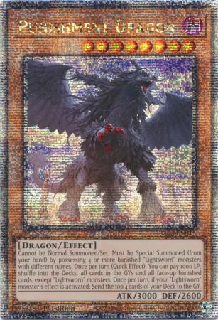 Punishment Dragon (RA03-EN015) Quarter Century Secret Rare - Near Mint 1st Edition