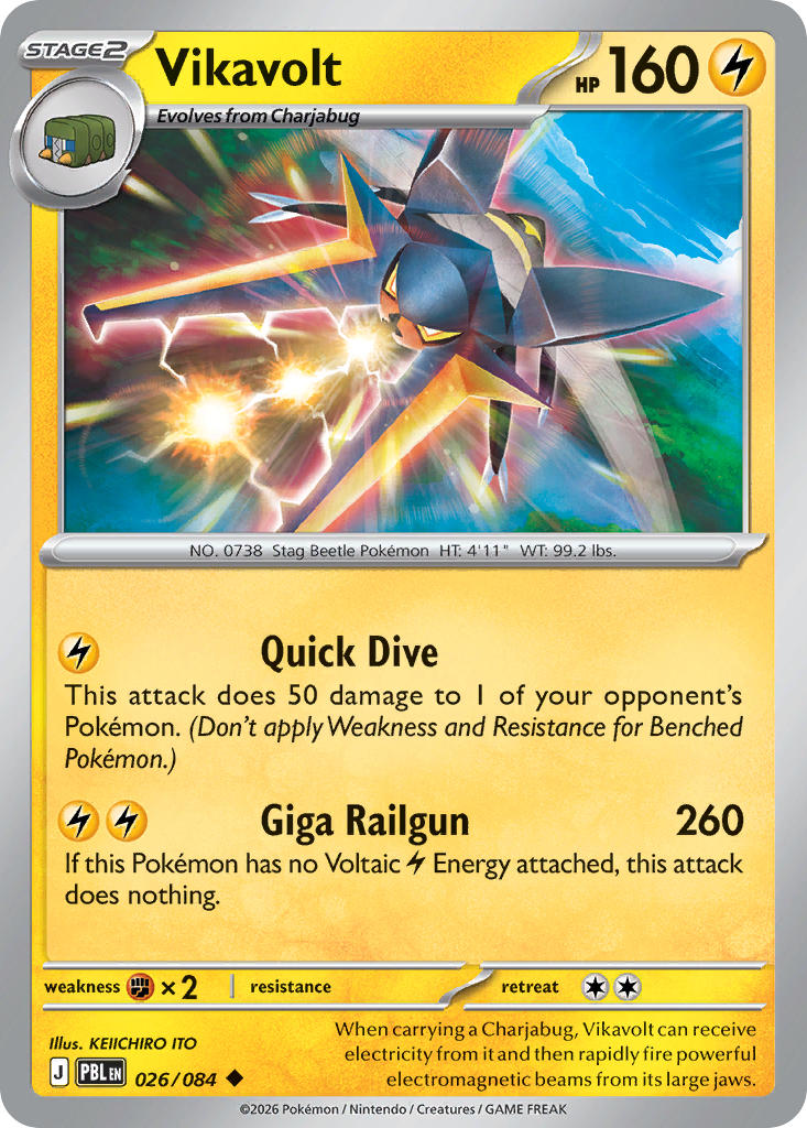 Vikavolt - 026/084 (PBL) Uncommon