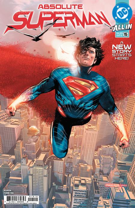 ABSOLUTE SUPERMAN #15 Second Printing Cvr A Rafa Sandoval