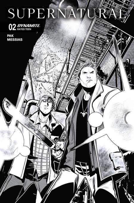 SUPERNATURAL #2 CVR F INC 1:10 EDER MESSIAS LINE ART VAR