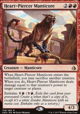 Heart-Piercer Manticore (AKH-R-FOIL)