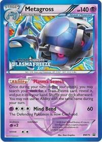 Metagross - BW75 (Prerelease) Promo - Damaged Holofoil