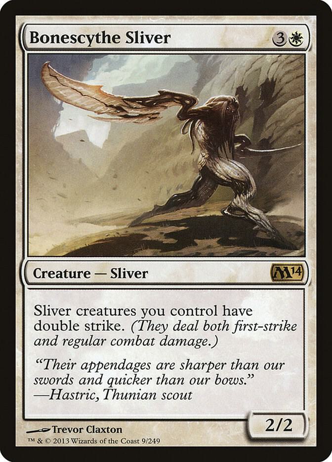 Bonescythe Sliver (M14-R) Moderate Play