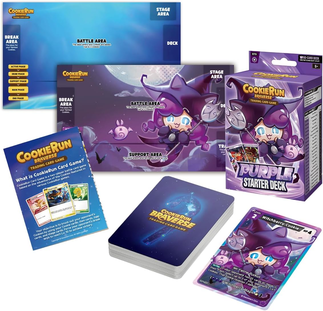 CookieRun TCG: Starter Deck - (ST3) Purple