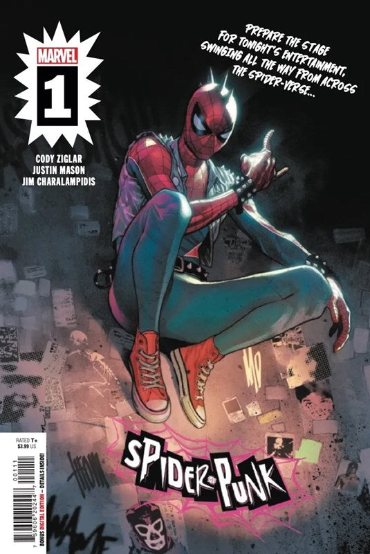 Spider-Punk (2022 Series) #1-5 Complete Bundle
