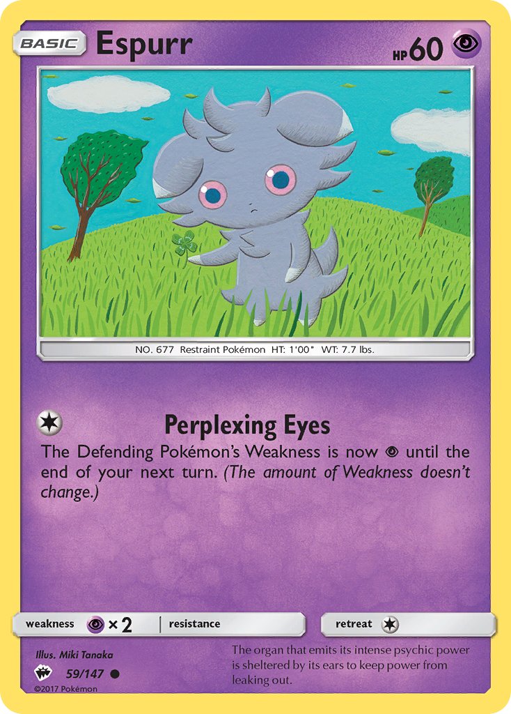 Espurr - 059/147 (SM:BUS) Common - Near Mint