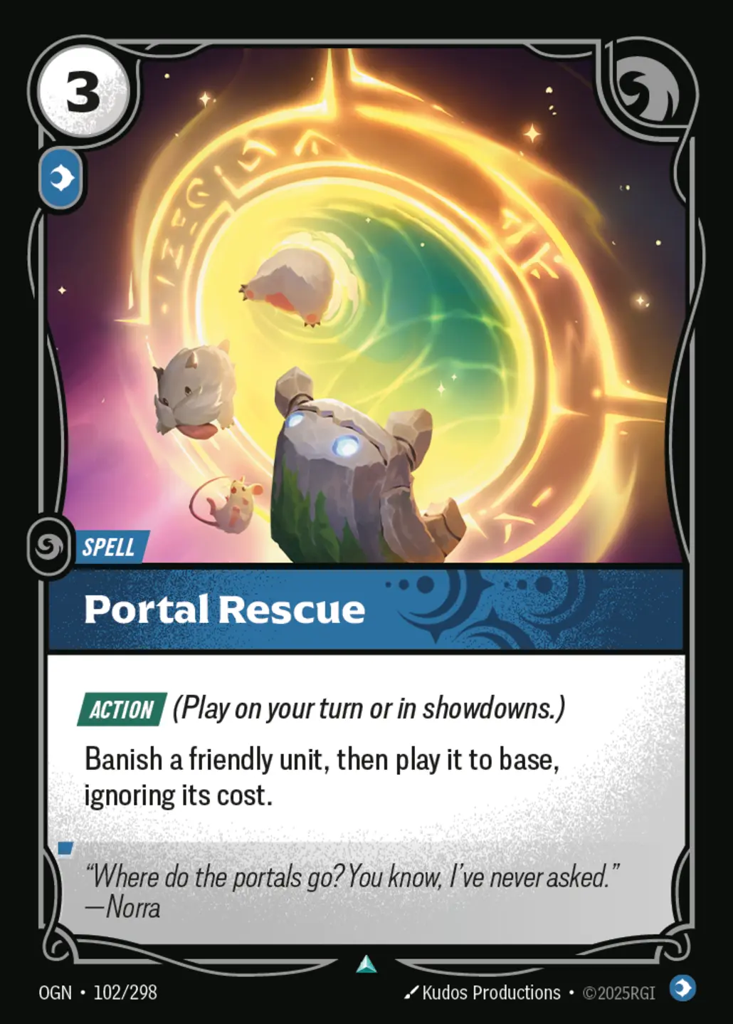 Portal Rescue - 102/298 (OGN) Uncommon