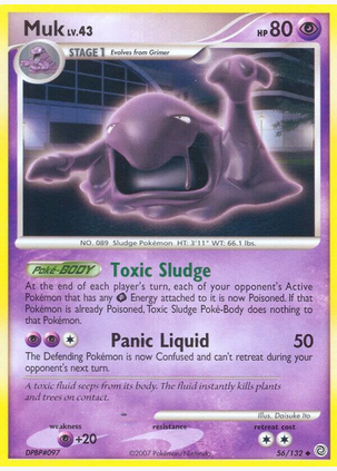 Muk LV. 43 (SW 56/132) Uncommon - Light Play Reverse Holofoil