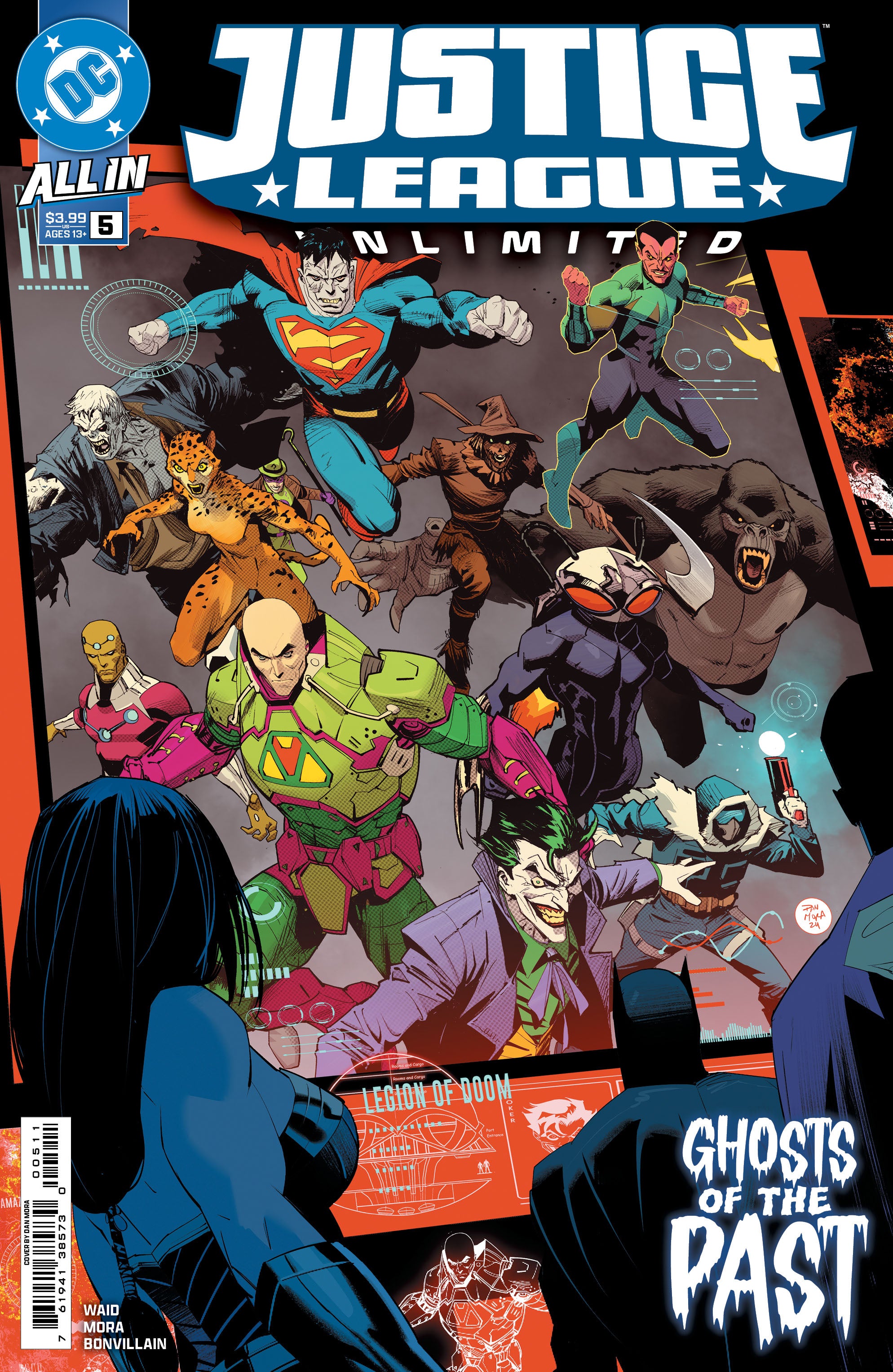 JUSTICE LEAGUE UNLIMITED #5 CVR A DAN MORA