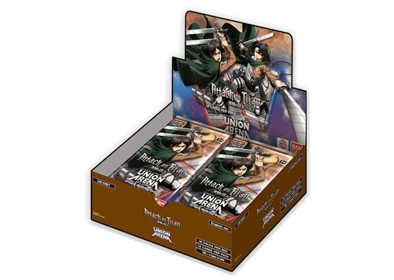 Union Arena Booster Box: Attack on Titan Union Arena Booster Box: Attack on Titan