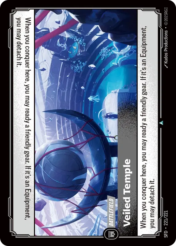 Veiled Temple - 221/221 (SFD) Uncommon