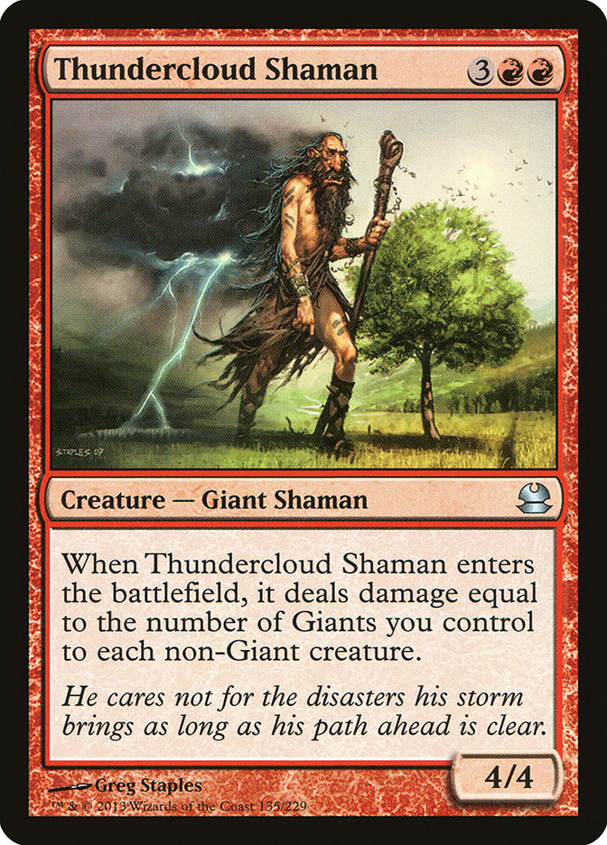 Thundercloud Shaman (MMA-U-FOIL)