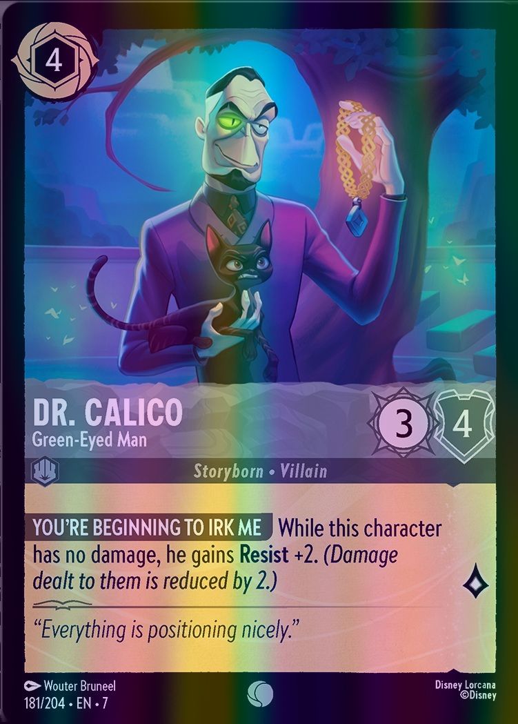 Dr. Calico - Green-Eyed Man (Archazia's Island - 181/204) Common