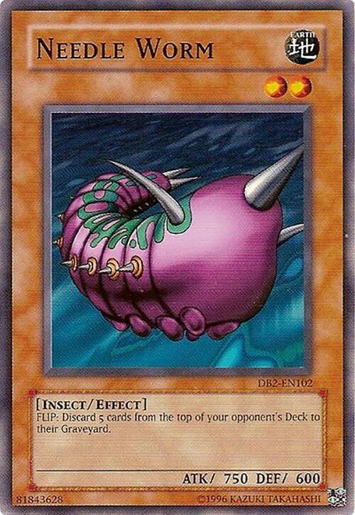 Needle Worm (DB2-EN102) Moderately Played Unlimited