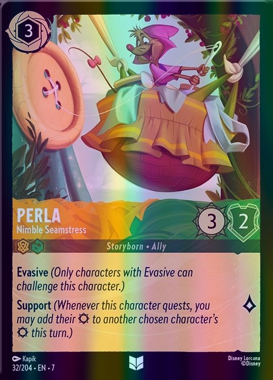 Perla - Nimble Seamstress (Archazia's Island - 032/204) Uncommon