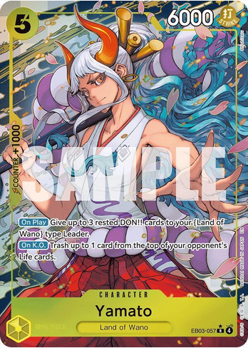 Yamato (Alt Art) - EB03-057 (EB-03) R - Near Mint