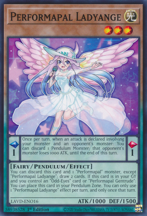 Performapal Ladyange (LAVD-ENO16)