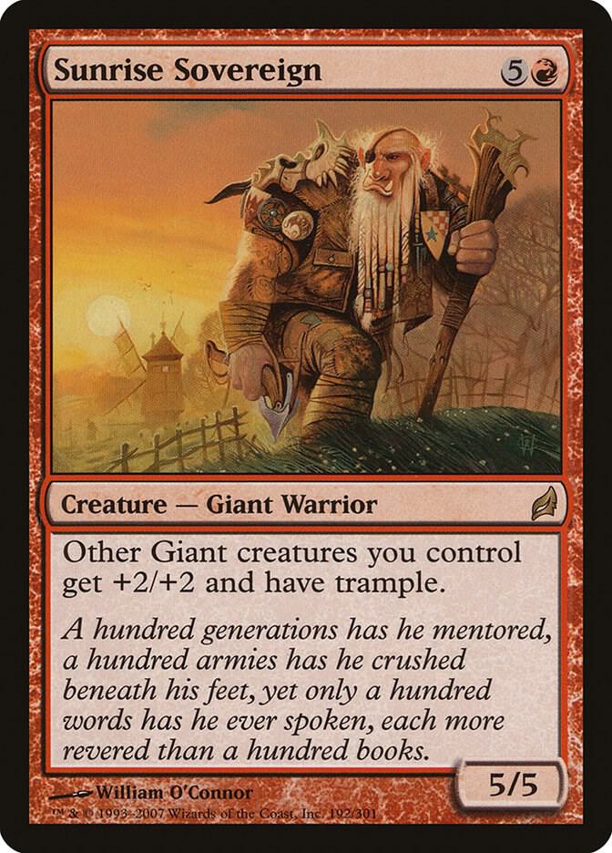 Sunrise Sovereign (LRW-R-FOIL)