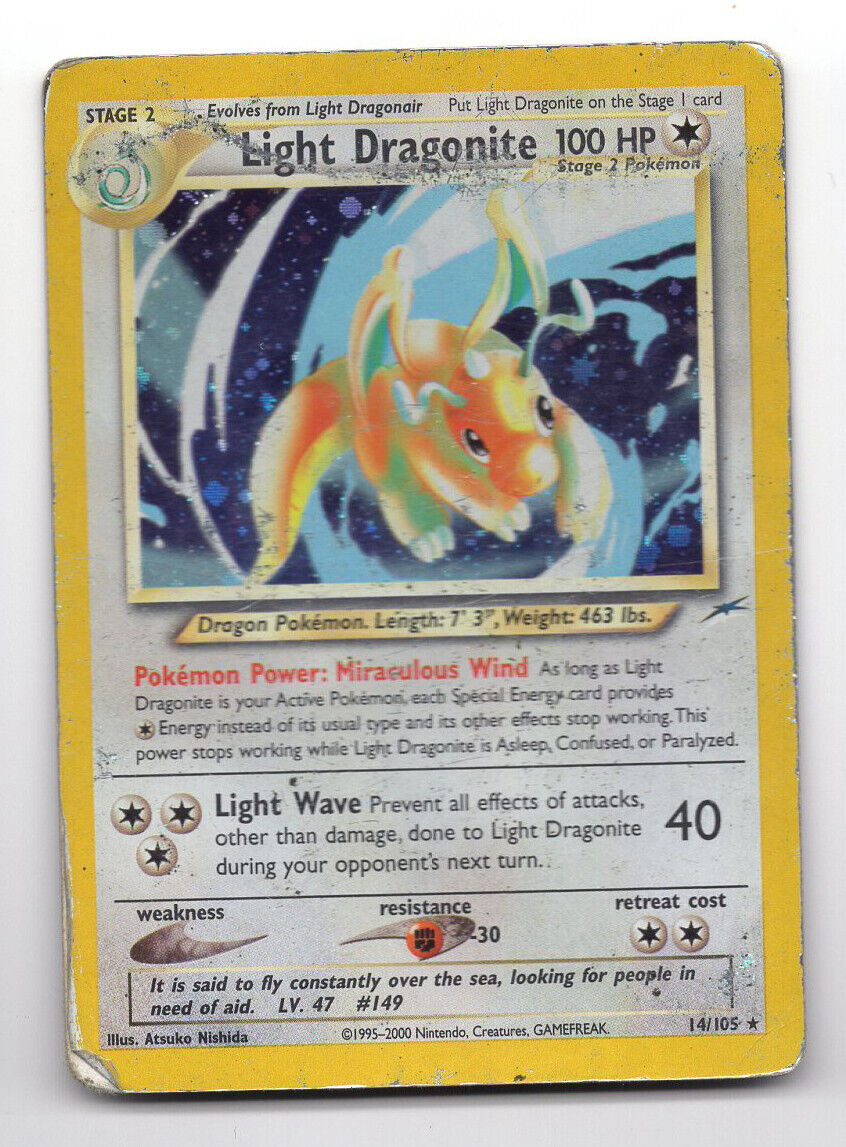 Light Dragonite (14/105) Damaged