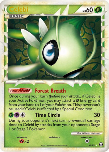 Celebi Prime (92/102) (TM) - Near Mint