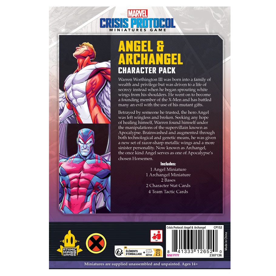 Marvel: Crisis Protocol (CP152) - Character Pack: Angel & Archangel