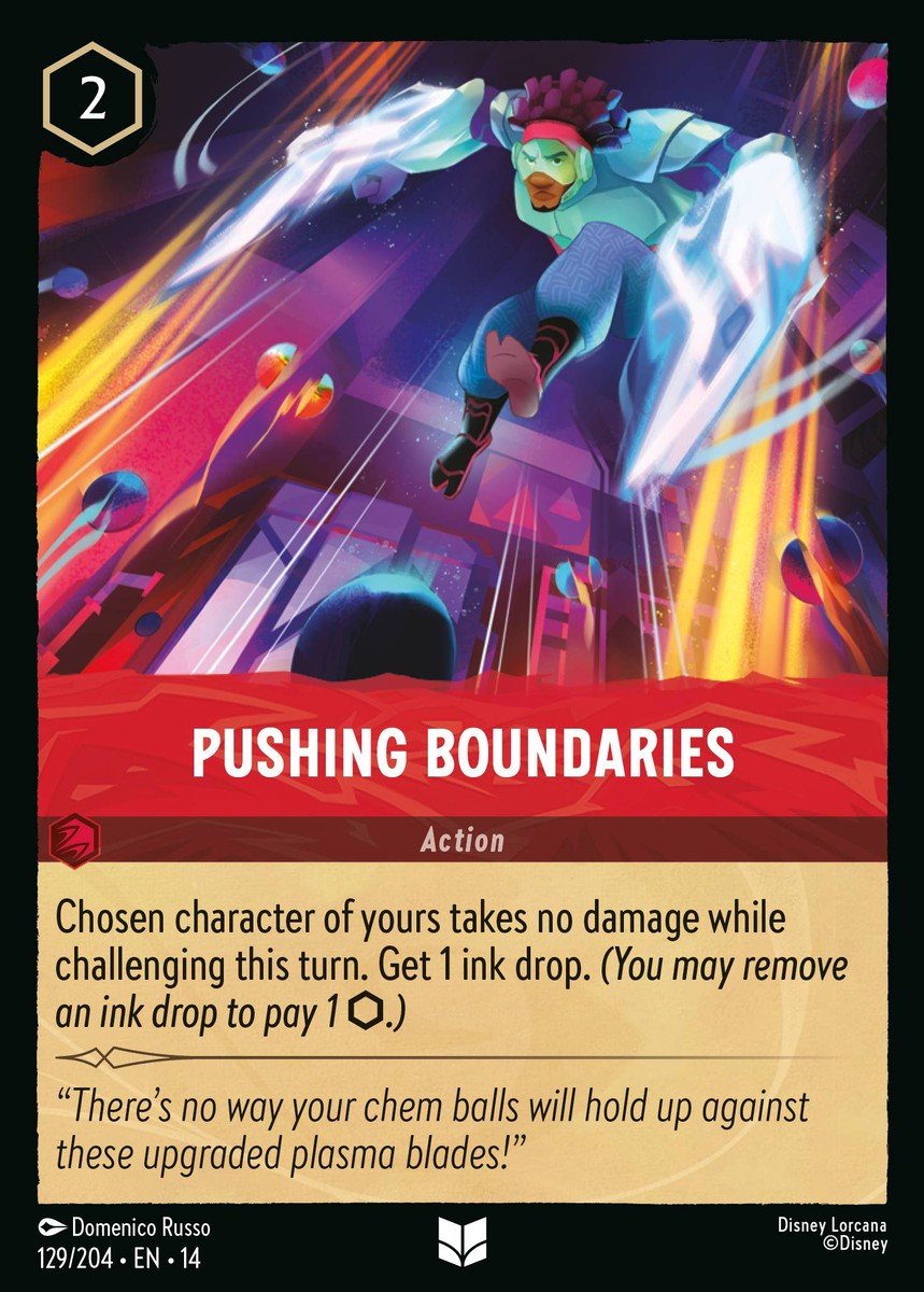 Pushing Boundaries (129/204 - Hyperia City) Uncommon